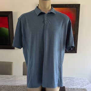 Kuhl Men's XXL Ocean Blue Polo Shirt